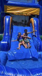 46288CAC 0F28 46F0 B656 2D9A2FCEF32C 1721064828 Marble Castle Bounce House W/ Slide (Wet Only)