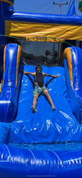 821D351E 6F8B 4BF9 B168 ABDA368458F6 1721065039 Marble Castle Bounce House W/ Slide (Wet Only)