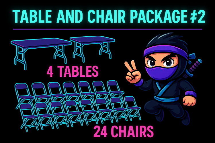 table & chair package #2